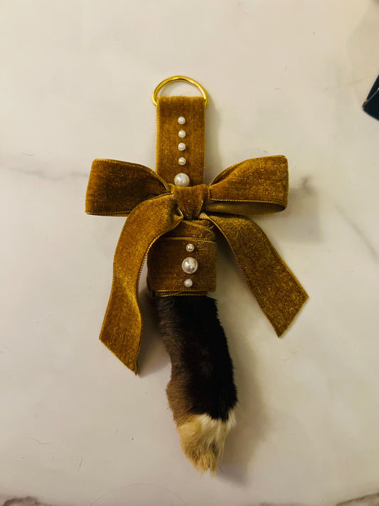 Real Rabbit Foot Display