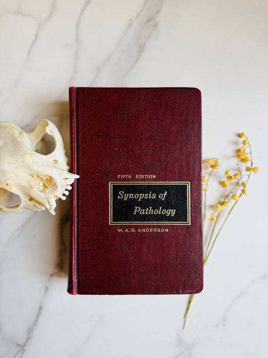 1960 Synopsis of Pathology; Vintage Medical Book