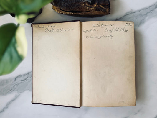 1892 American Poems: Longfellow; Whittier; Bryant; Holmes; Lowell; Emerson