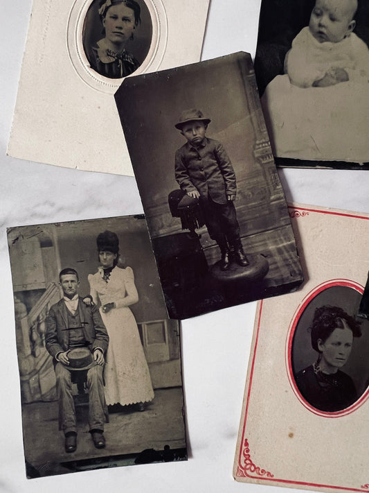 Tintype Photo; Real Tintype; Antique Picture