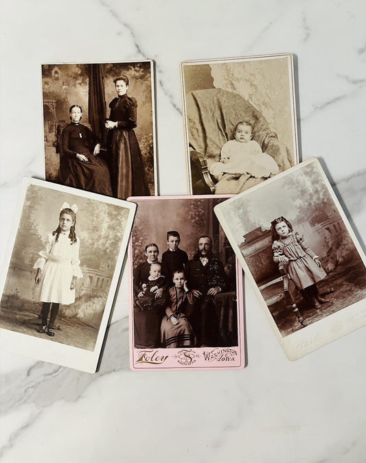 Cabinet Card; Real Cabinet Card Photo; Antique Picture