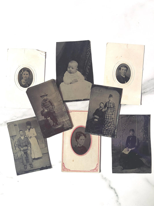Tintype Photo; Real Tintype; Antique Picture