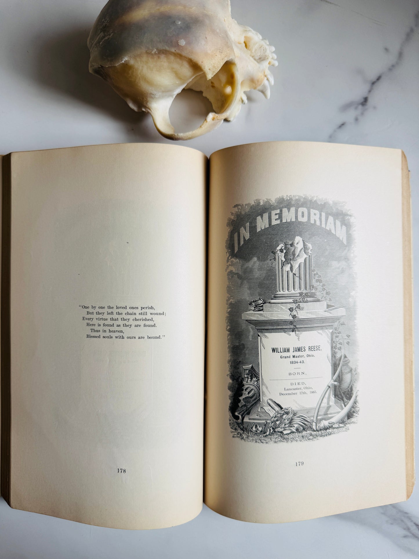 1885 Freemasonry Grand Lodge of Iowa Proceedings Annals Book; Antique Occult Text