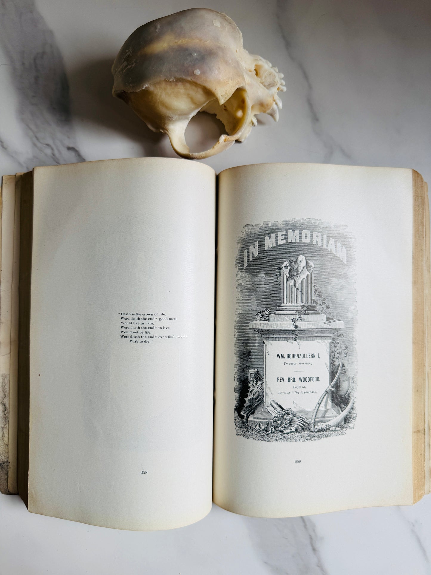 1888 Freemasonry Grand Lodge of Iowa Proceedings Annals Book; Antique Occult Text